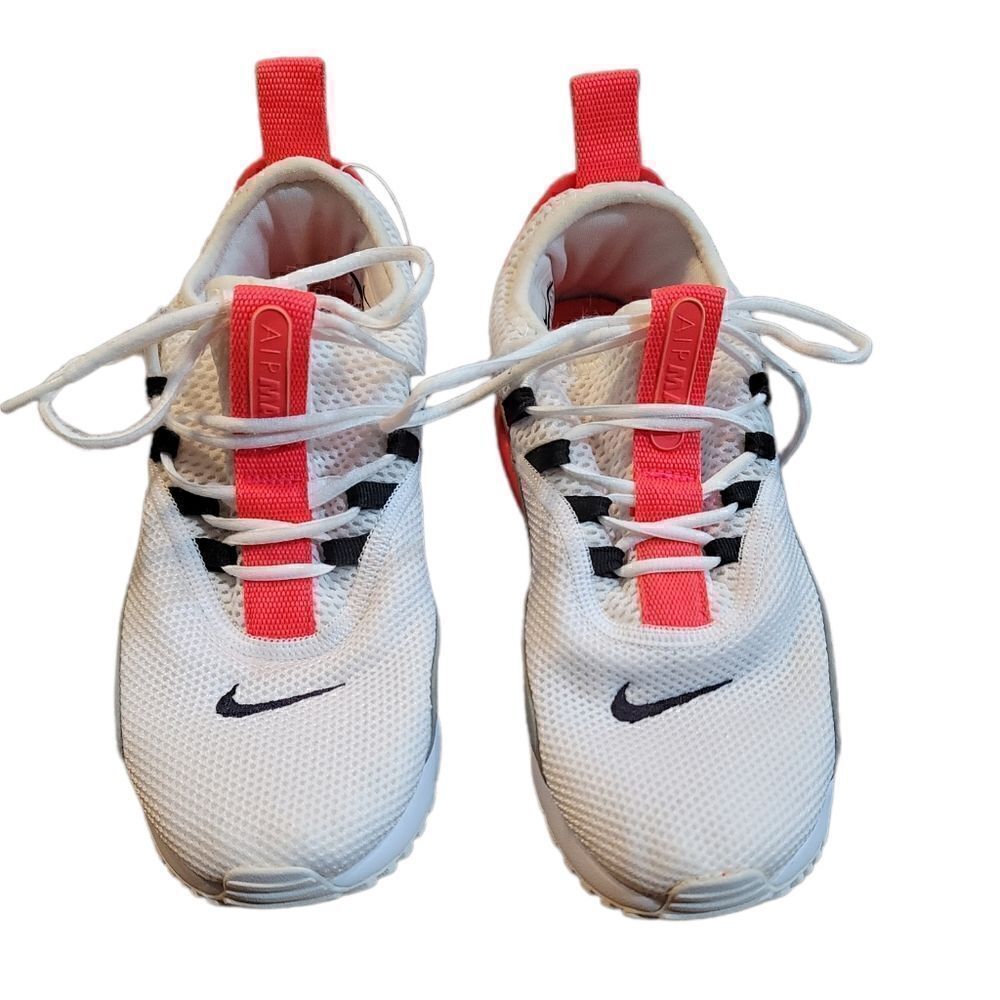 Nike Air Max White/Hot Pink/ Women Sneakers.